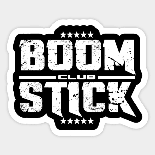 BoomStick Club Logo Sticker